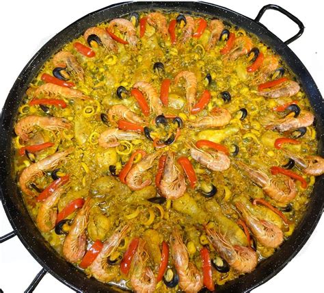 Recette Paella Mixte Géante Paellas de José Recette