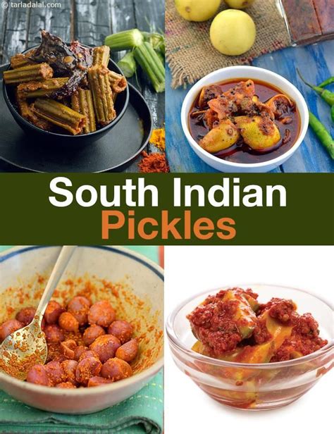 South Indian Pickles 5 South Indian Pickle Recipes Tarla Dalal