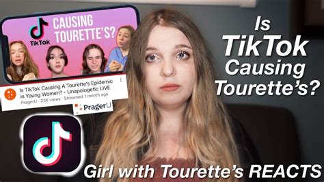 Girl With Real Tourettes Reacts To Is TikTok Causing A Tourette S