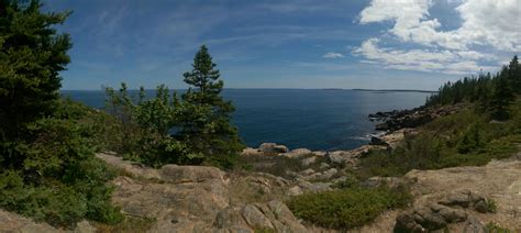 A Beautiful Summer Day At Acadia National Park Mount Desert Island