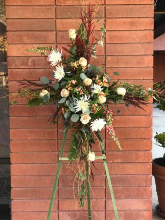 Edible arrangements® 853 in bakersfield, california first opened in february 2008. Rustic Cross Spray Funeral in Bakersfield, CA - Cherry ...