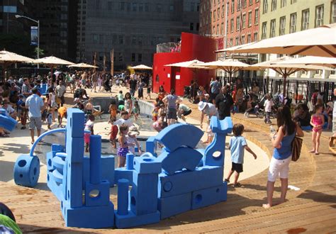 The Imagination Playground Near The South Street Seaport