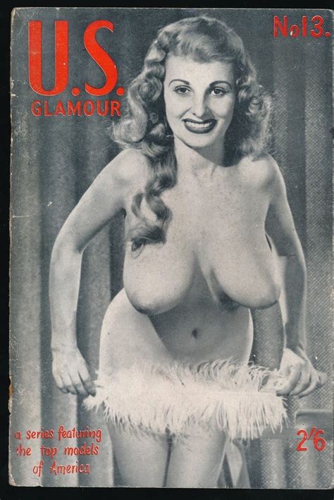 Donna Mae Busty Brown C1950s