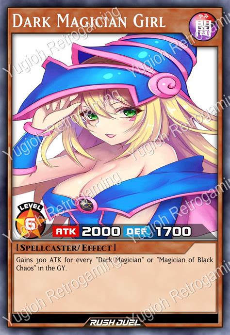 Yugioh Orica Sexy Magician Girl 8 Customized Cards Set Etsy