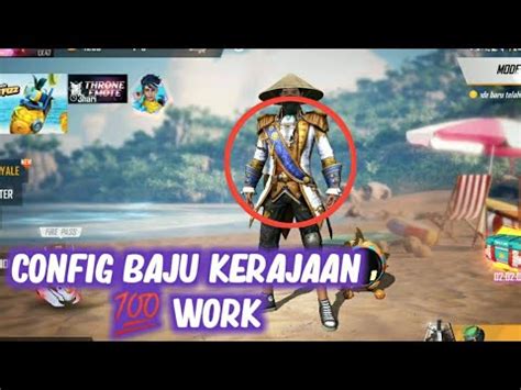 To begin backing up your settings, click config on the launcher. CONFIG SKIN FF KERAJAAN !! || GARENA FREE FIRE - YouTube