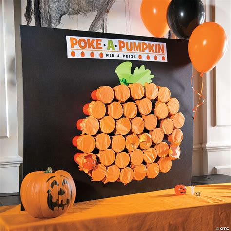 Classic Halloween Poke A Pumpkin Game Idea
