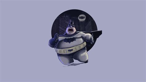 Fatty Funny Batman Hd Superheroes 4k Wallpapers Images