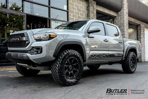 Toyota Tacoma Trd Pro With 18in Black Rhino Glamis Wheels And Nitto