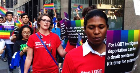 Immigration Reform Advocates Protest At Obamas Lgbt Victory Lap