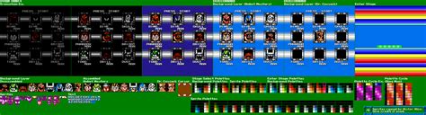 Nes Mega Man 4 Stage Select The Spriters Resource
