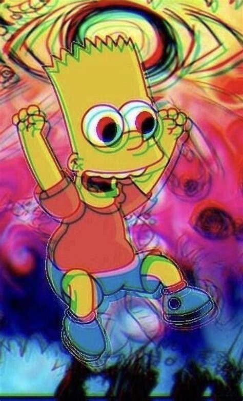 Tagged with trippy, bart, simpsons, bart simpson; Stoned Wallpapers - Wallpaper Cave