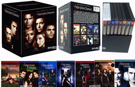 The Vampire Diaries The Complete Series Dvd 2017 39 Disc Set For