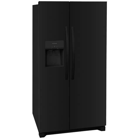 Frigidaire 36 In 25 6 Cu Ft Side By Side Refrigerator With External