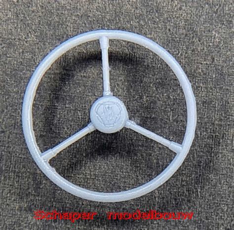 Scania 3 Spoke Steering Wheel Schaper Modelbouw