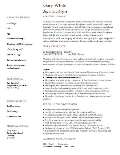 We have prepared a front end web developer resume sample that will convince the hiring manager that you fit the job to a tee. 10+ Java Developer Resume Examples [ Senior, Front-end ...