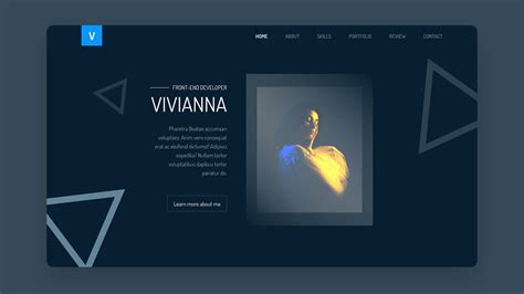 Landing Page Design Only Html And Css With Animation Portfolio Website
