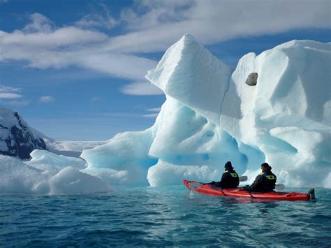 Polar Activities In Arctic And Antarctica Adventure Kayaking Diving