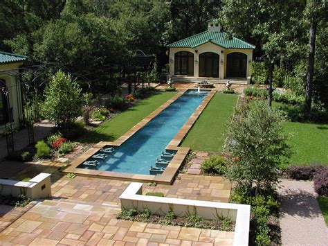 Italian Garden Design Estates Traditional Pool Houston By