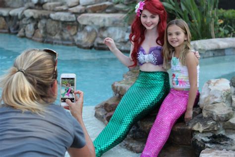 Mermaid Birthday Party With Swimming Mermaids For Your Childs Birthday