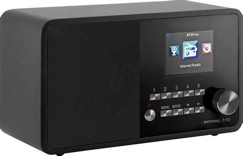 Click a radio icon and listen at home or in the office. IMPERIAL I110SW: Internetradio bei reichelt elektronik