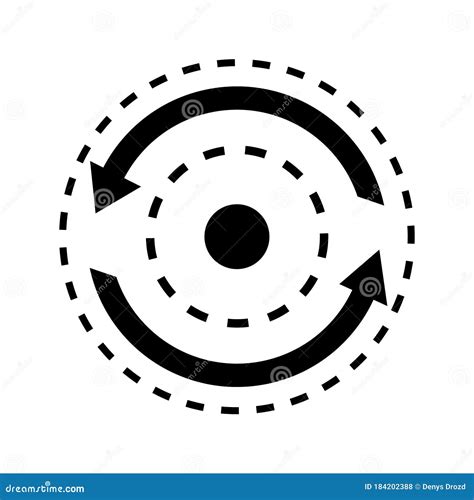 Consistency Vector Icon Stability Illustration Symbol Dynamic Sign