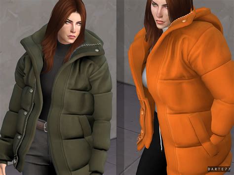 Oversized Puffer Jacket Females Early Access Darte77 Custom