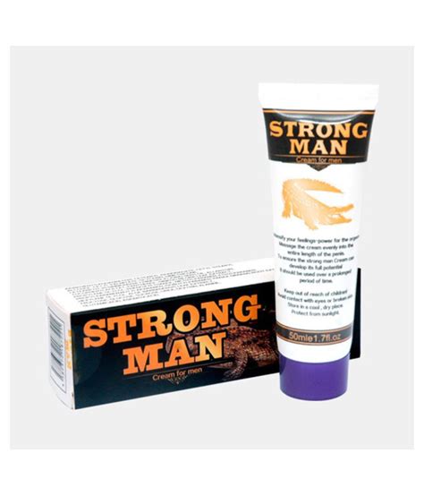 Strong Man Penis Massage Cream 50ml Buy Strong Man Penis Massage Cream 50ml At Best Prices In