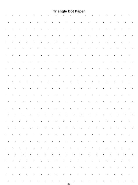 Black Triangle Dot Paper Template Download Printable Pdf Templateroller
