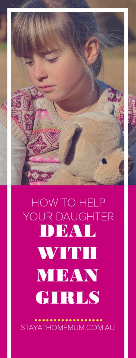 how to help your daughter deal with mean girls