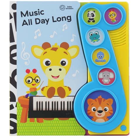 Play A Song Baby Einstein Music All Day Long Board Book Walmart