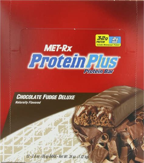 Met Rx Protein Plus Protein Bar Chocolate Fudge Deluxe 3