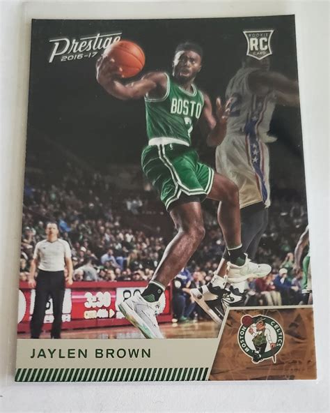 Jaylen Brown 2016 17 Prestige Rookie Card