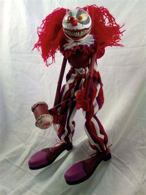 Evil Clown Marionette La Titereria Marionettes
