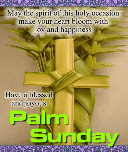 A Blessed And Joyous Palm Sunday Free Palm Sunday Ecards 123 Greetings