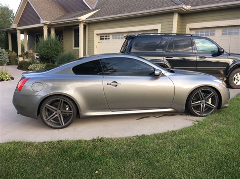 For Sale 2009 G37s Coupe Lowered On 20 Vossen W Exhaust Socal Myg37