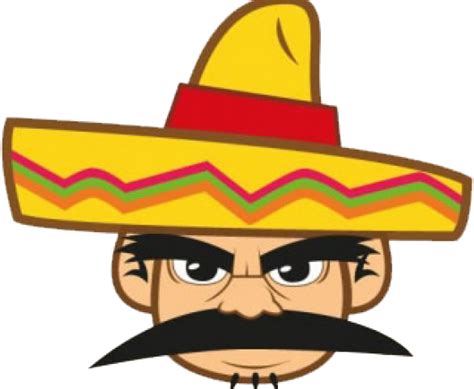 Mustache Chapeau Mexicain Image Png Png Mart
