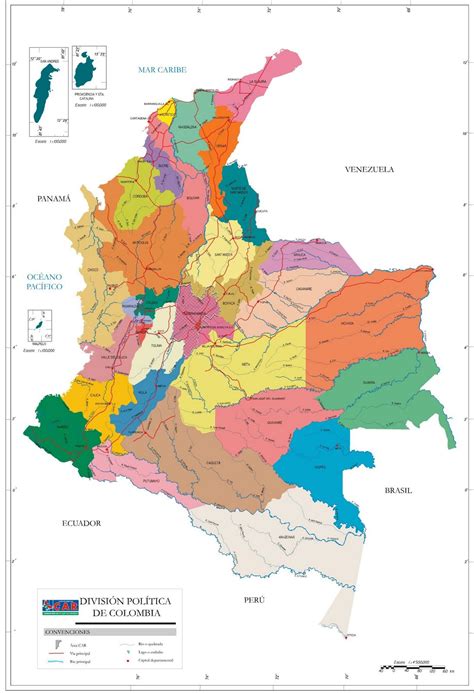 Colombia Mapa Politico Imagui
