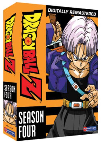 The action adventures are entertaining and reinforce the concept of good versus evil. Dragon Ball Z Season 4 DVD Uncut