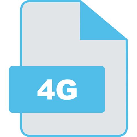 4g Generic Color Lineal Color Icon