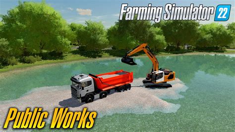 Fs22 Elmcreek Tp Map 🚧 Public Works 🚧 Farming Simulator 22 Mods Youtube