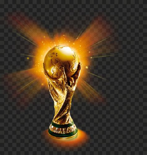 Download Glowing Fifa World Cup Trophy Png Citypng