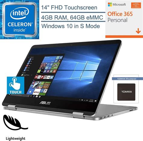 2020 Asus Vivobook Flip 14 Thin And Light 2 In 1 Fhd Touchscreen