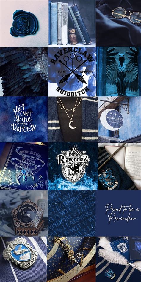 1366x768px 720p Free Download Ravenclaw Aesthetic Blue Harry