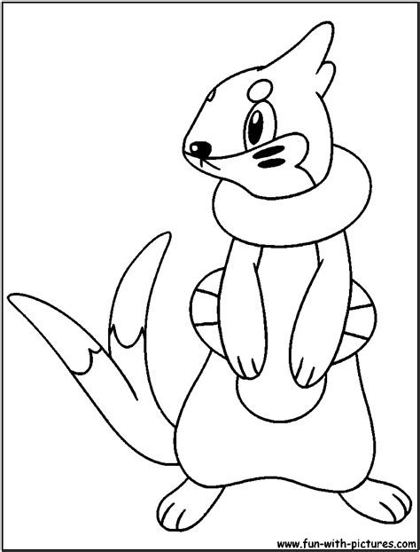 Free Printable Coloring Page Floatzel Free Coloring Page