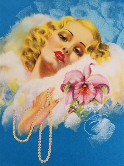 1940 Lithograph By Pin Up Artist Billy Devorss Flickr