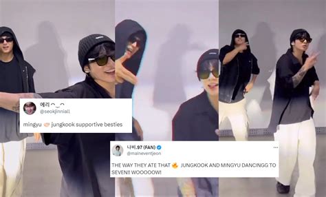 Bts Jungkook And Seventeen Mingyu Send The Internet Into Meltdown As