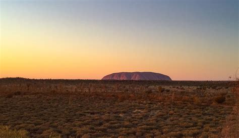 Sunrise At Uluru Australia