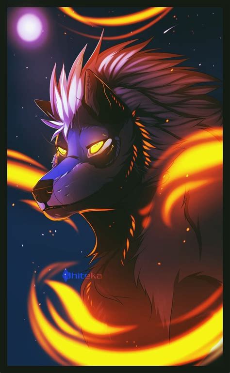 Pin By Na On Furry Art Furry Art Anime Wolf Demon Wolf