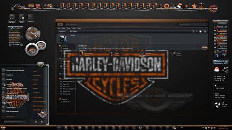 In my spare time i like building websites and love anything to do with the internet. harley Davidson Theme Windows 7 | 7 Themeus - Costumize ...