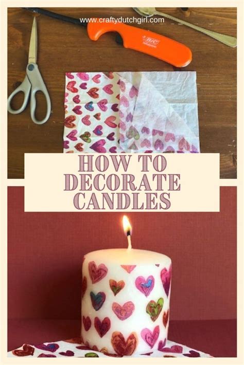 How To Decorate Candles Decoupage Candles Artofit